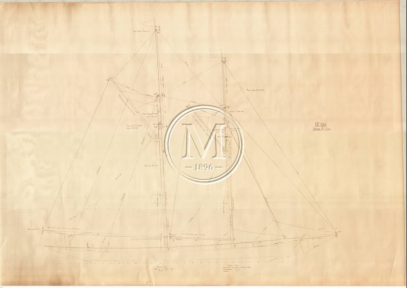 Design 335 — Lines Plan