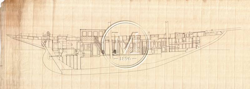 Archive drawing — Golden Hind