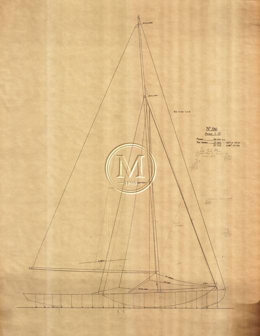Design 336 — Sail Plan