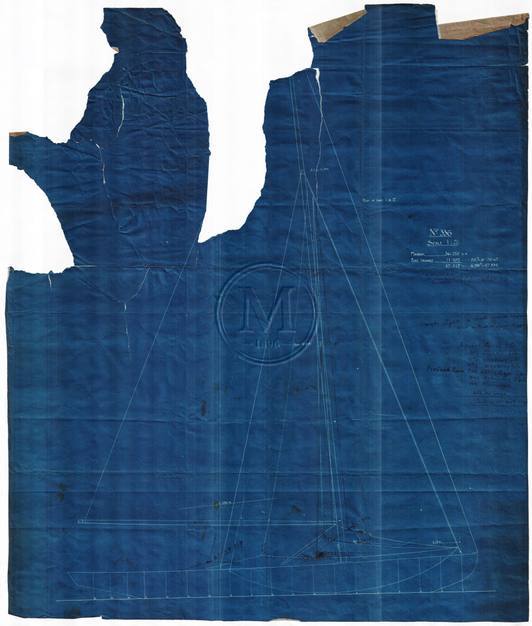 Design 336 — Sail Plan