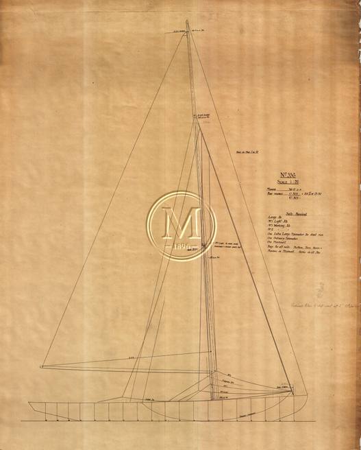 Design 336 — Sail Plan