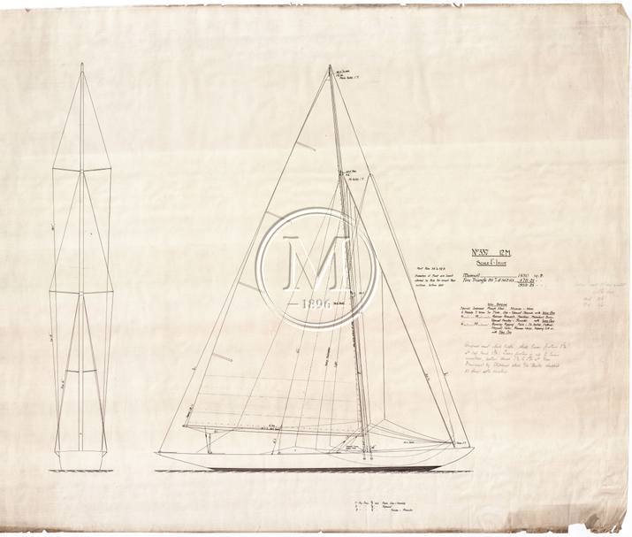 Design 337 — Sail Plan