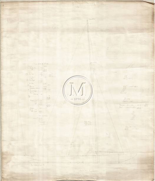 Design 342 — Sail Plan