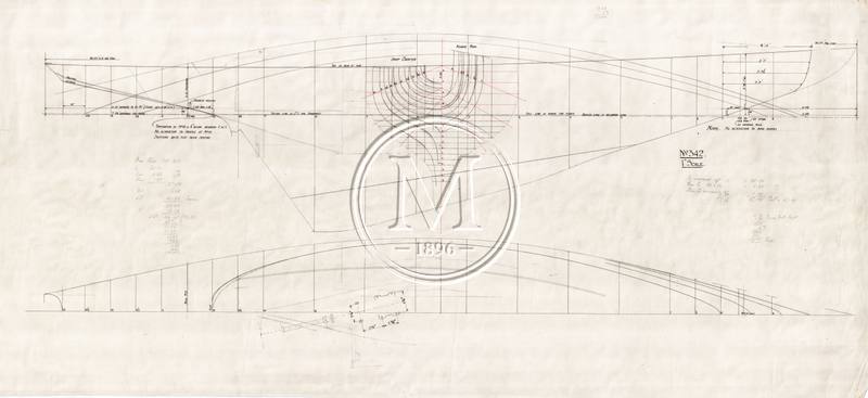 Design 342 — Lines Plan