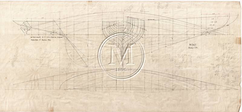 Design 342 — Lines Plan