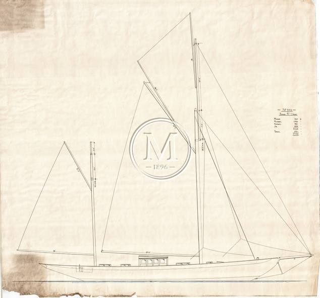 Design 344 — Sail Plan