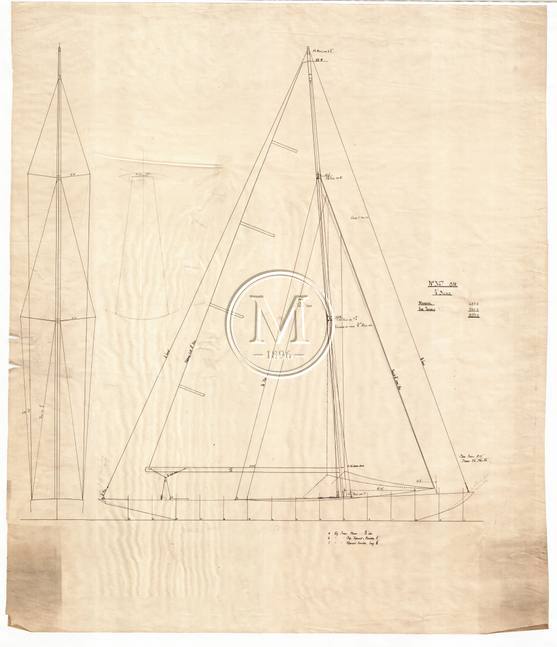 Design 347 — Sail Plan
