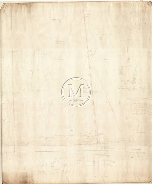 Design 347 — Sail Plan