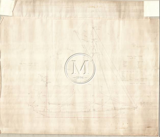 Design 348 — Sail Plan