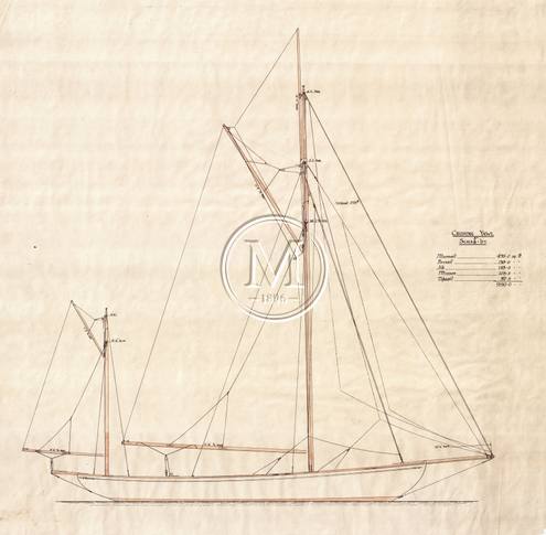 Design 348 — Sail Plan