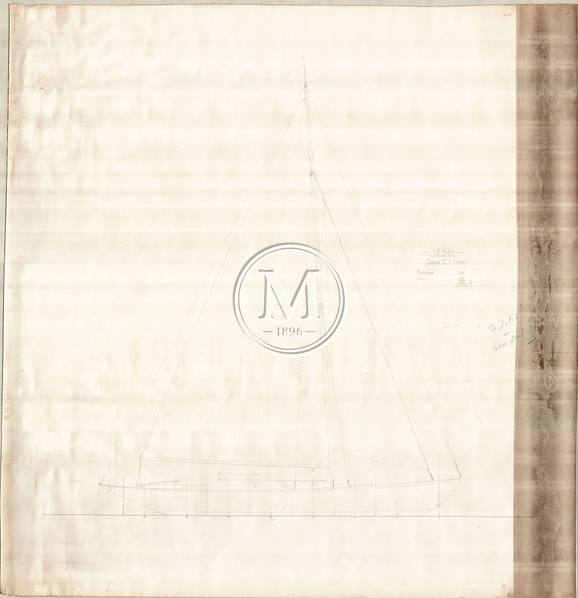 Design 349 — Sail Plan