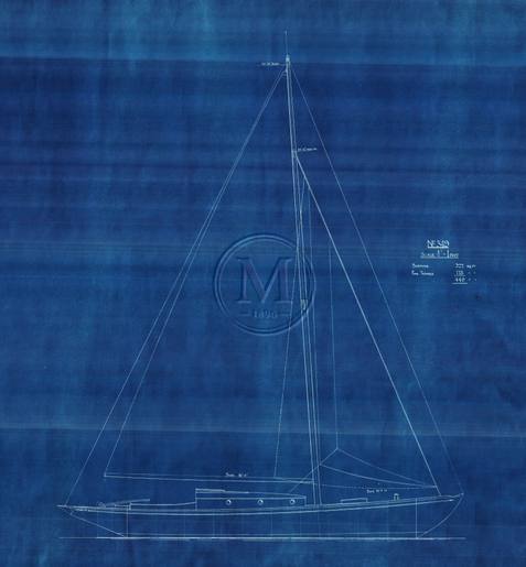 Design 349 — Sail Plan