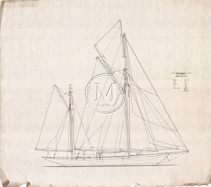 Design 351 — Sail Plan
