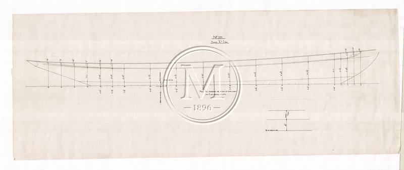 Design 351 — Lines Plan