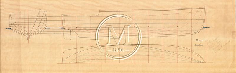 Design 353 — Lines Plan