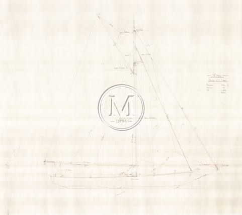 Design 354 — Sail Plan