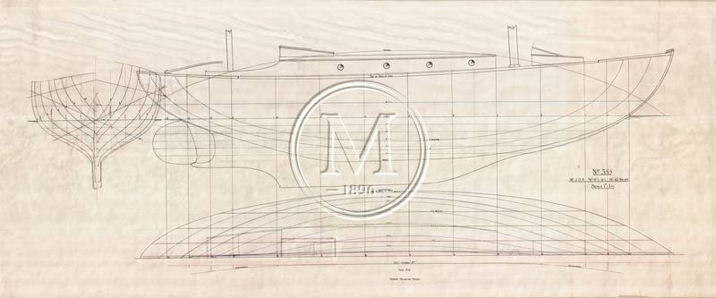 Design 355 — Lines Plan