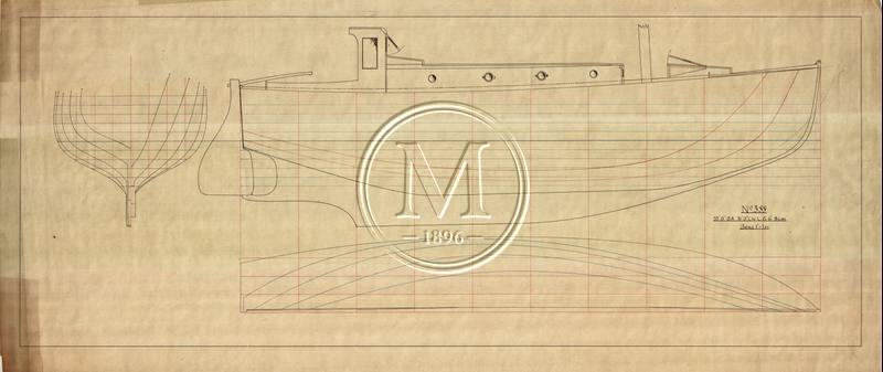 Design 355 — Lines Plan