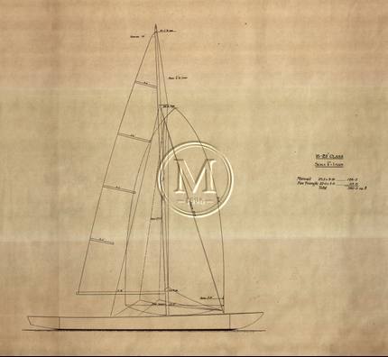 Design 357 — Sail Plan