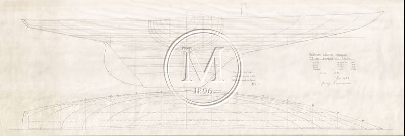 Design 357 — Lines Plan