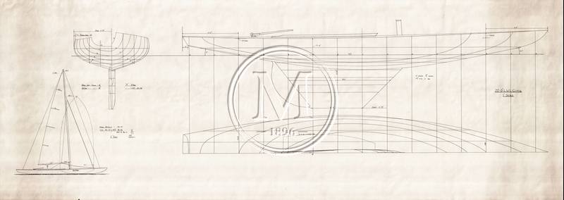 Design 357 — Lines Plan
