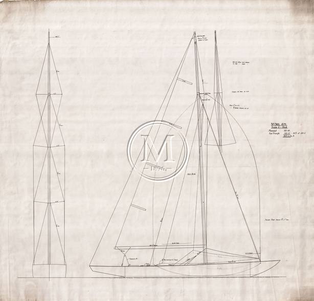 Design 361 — Sail Plan