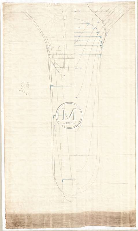 Design 361 — Keel Sections