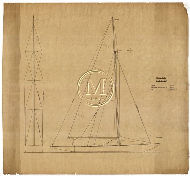 Design 363 — Sail Plan