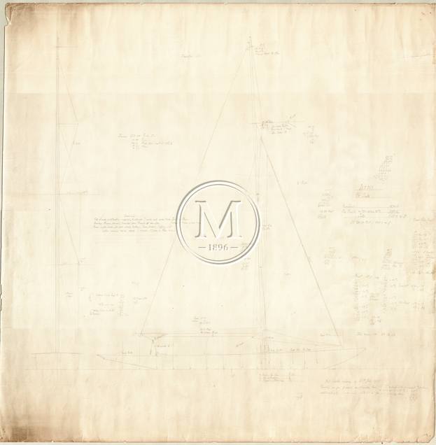 Design 363 — Sail Plan
