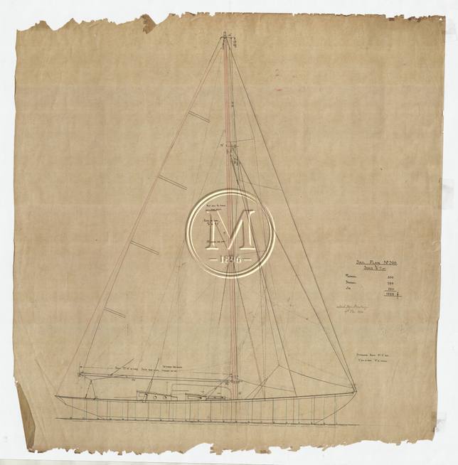 Design 366 — Sail Plan