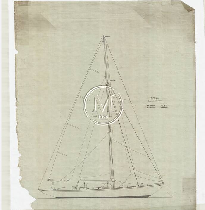 Design 366 — Sail Plan