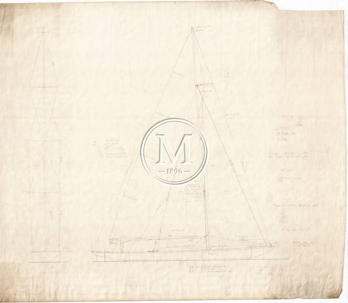Design 368 — Sail Plan