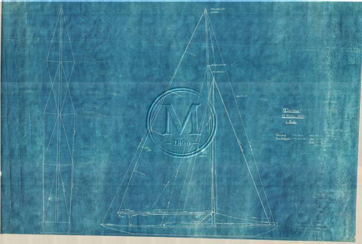 Design 368 — Sail Plan