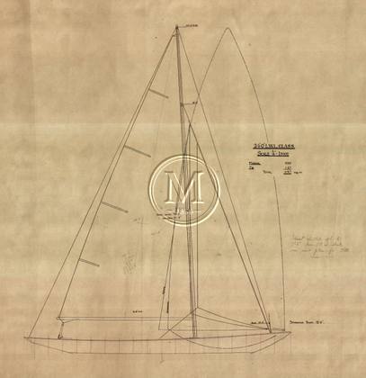 Design 369 — Sail Plan