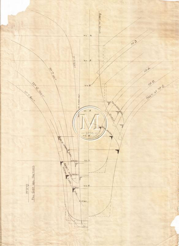 Design 370 — Keel Sections