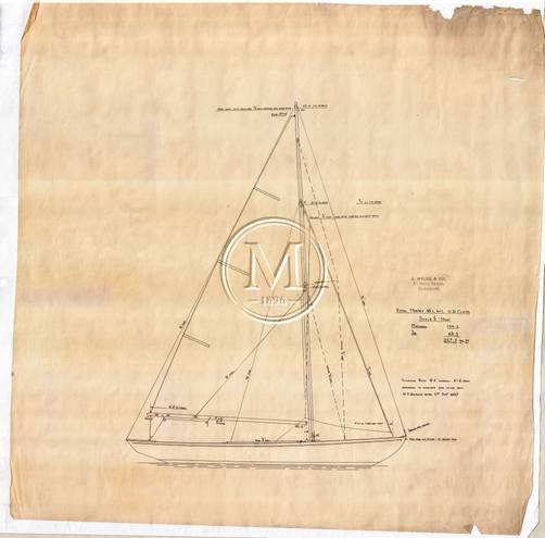Design 370 — Sail Plan