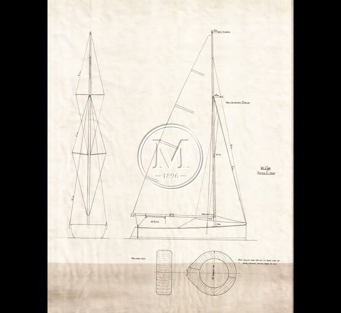 Design 371 — Sail Plan