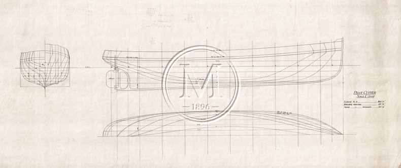 Design 373 — Lines Plan