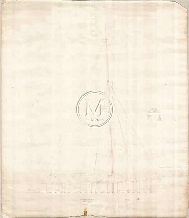 Design 374 — Sail Plan