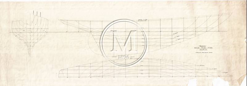 Design 374 — Lines Plan