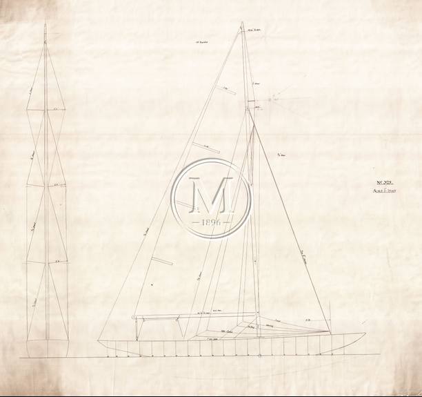 Design 375 — Sail Plan