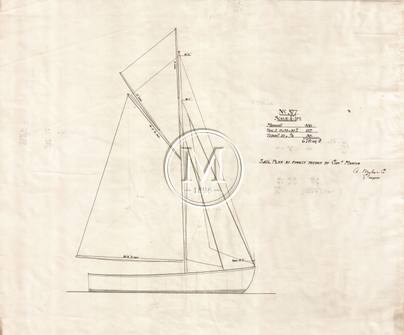 Design 377 — Sail Plan