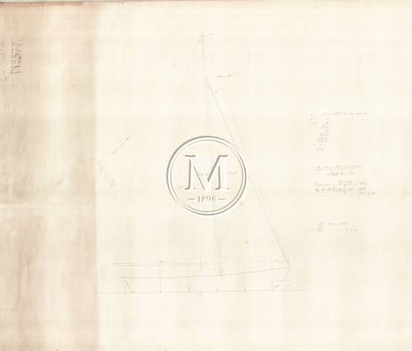 Design 377 — Sail Plan