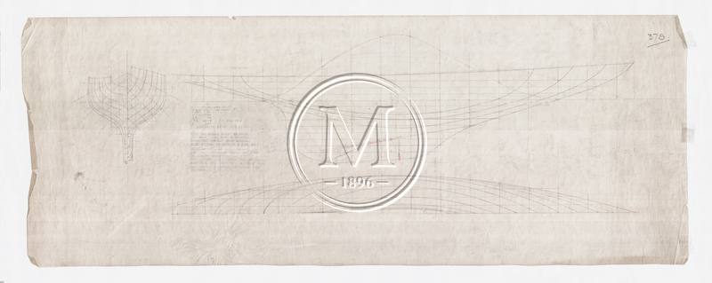 Design 378 — Lines Plan