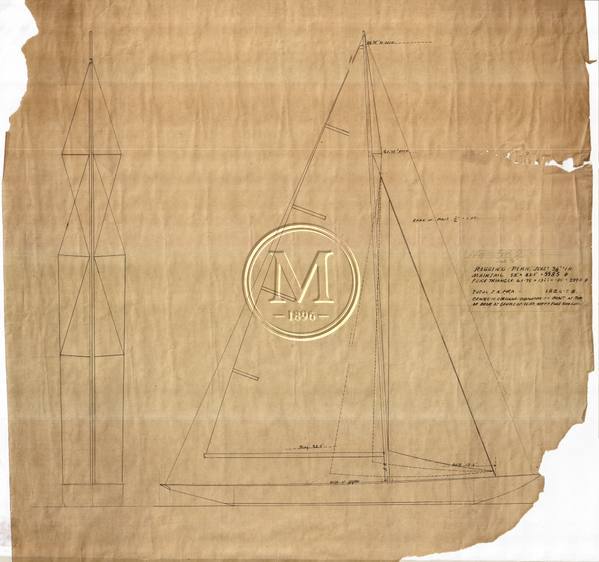 Design 382 — Sail Plan