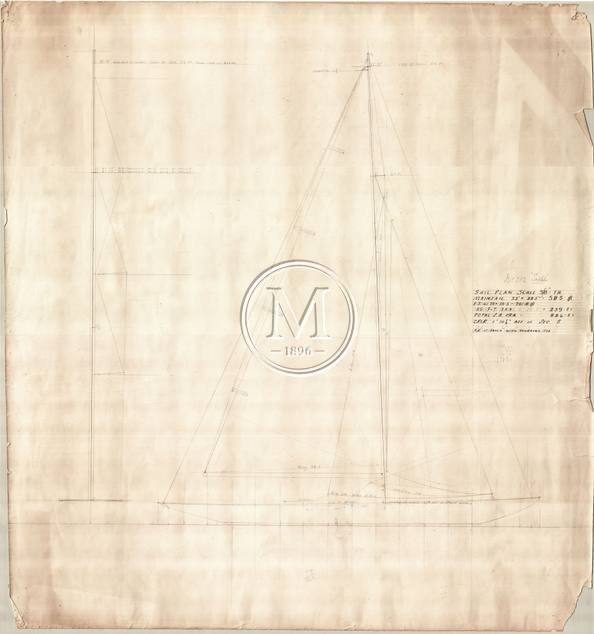 Design 382 — Sail Plan