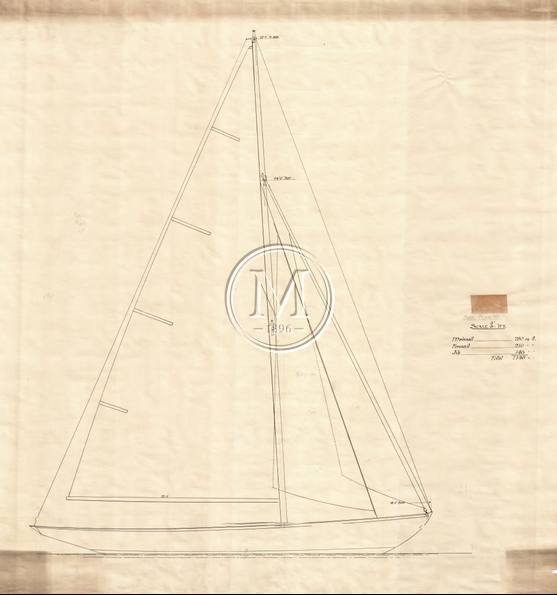 Design 384 — Sail Plan