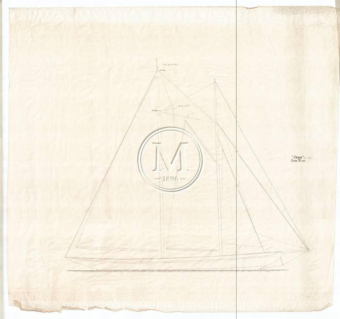 Design 387 — Sail Plan