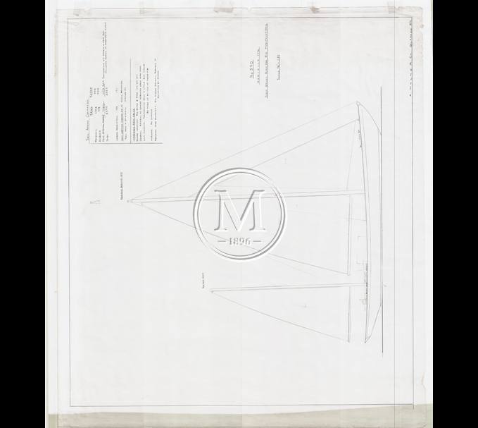 Design 390 — Sail Plan