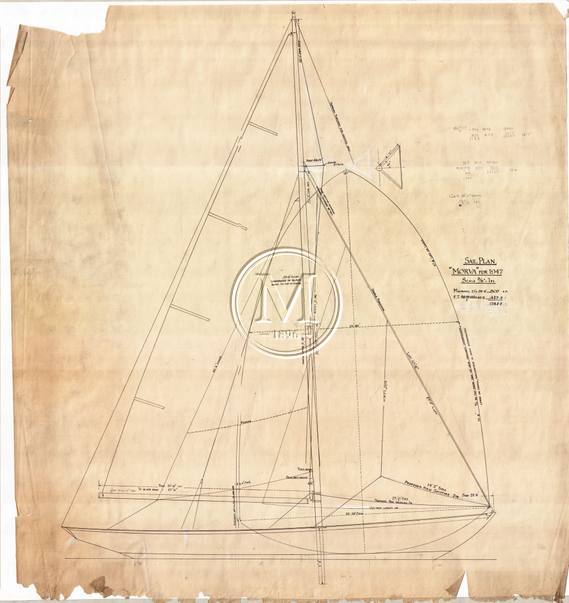 Design 391 — Sail Plan